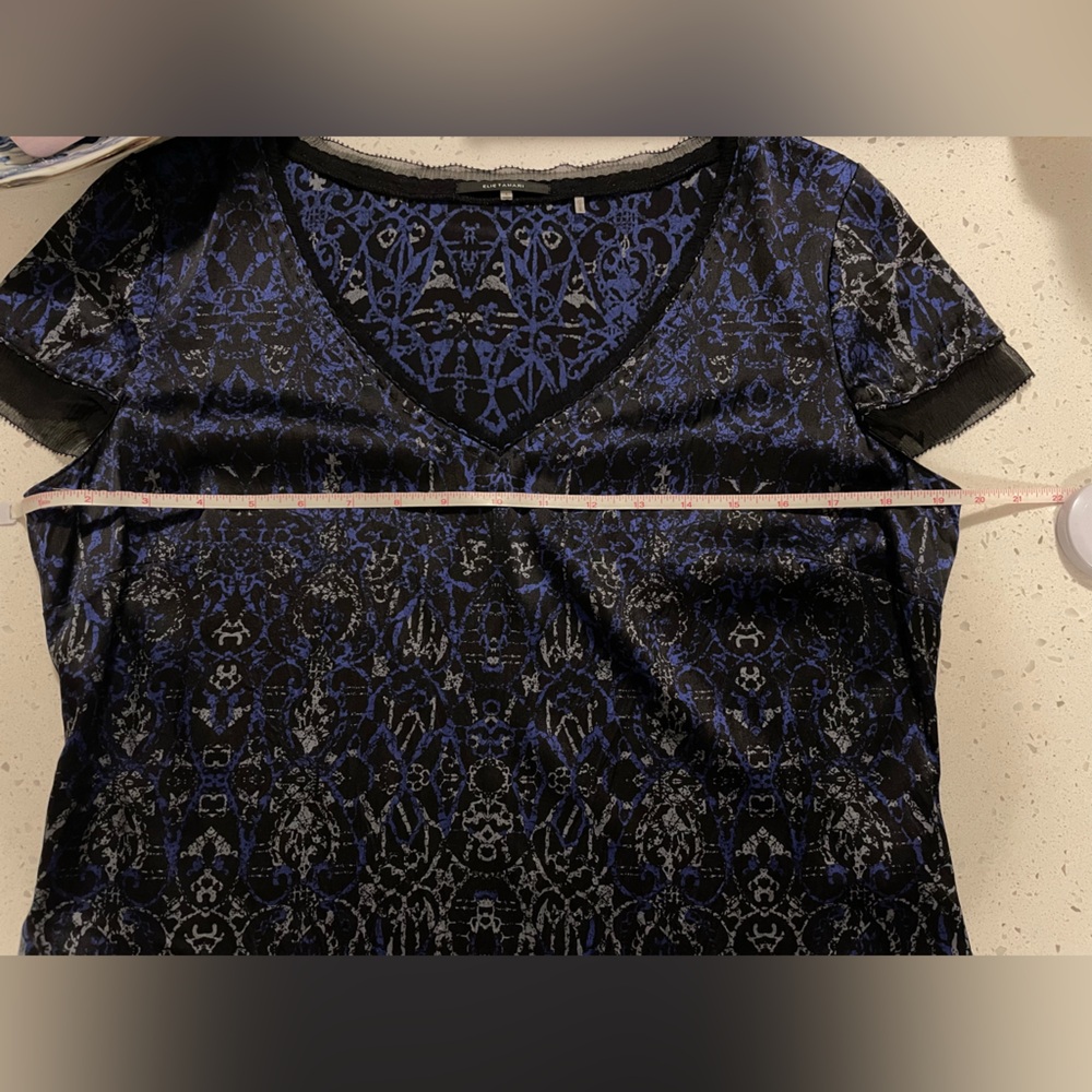Silk top— so soft! No wrinkles